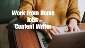 Content Writer WFH Jobs – Apply Now