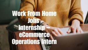 Internship – eCommerce Operations Intern